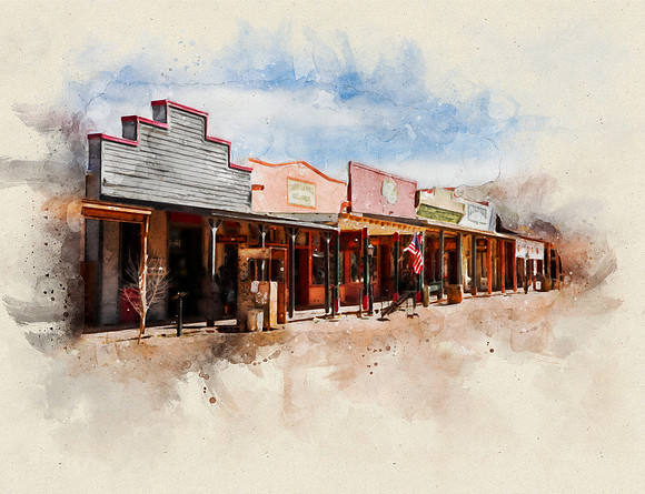 tomstonewatercolor