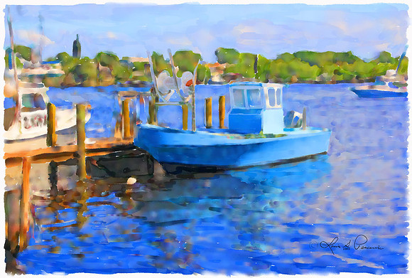 Boat Watercolor
