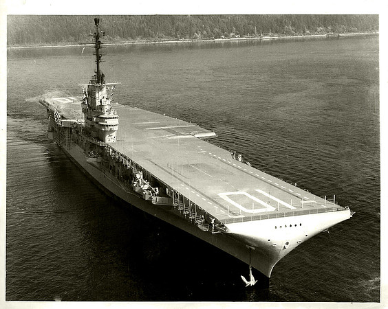 aircraft USS Yorktown after